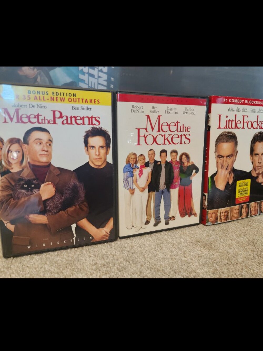 Meet the Parents Movie Set of 3 DVDs